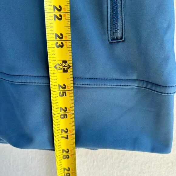 Patagonia Soft Shell Jacket Mens Medium Blue Full Zip Hiking Camping Outdoors - Picture 8 of 14